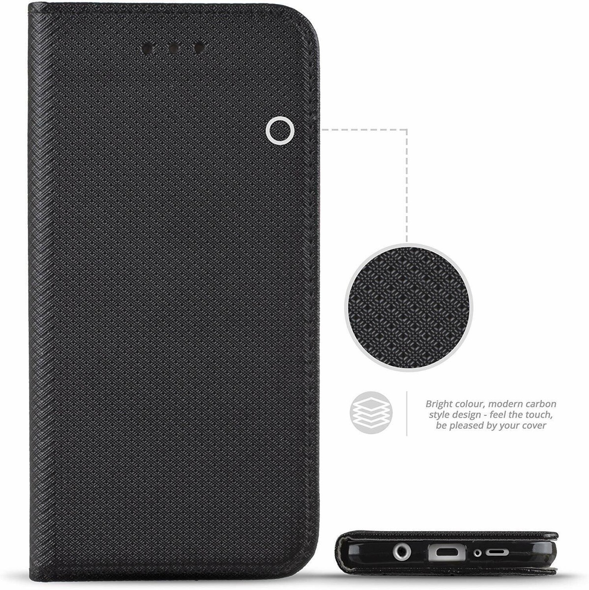 For APPLE IPHONE 5 / 5S FLIP LEATHER PHONE CASE WITH STAND