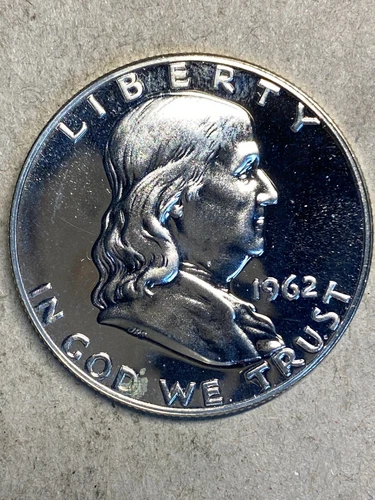 1962 Franklin Silver Half Dollar Gem Proof