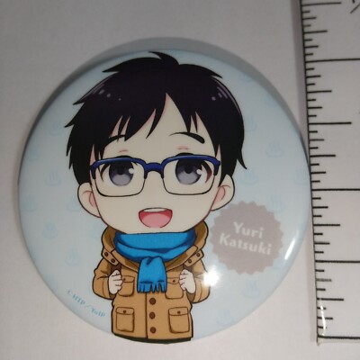 A77034 Yuri on Ice Can badge Yuuri Katsuki | eBay