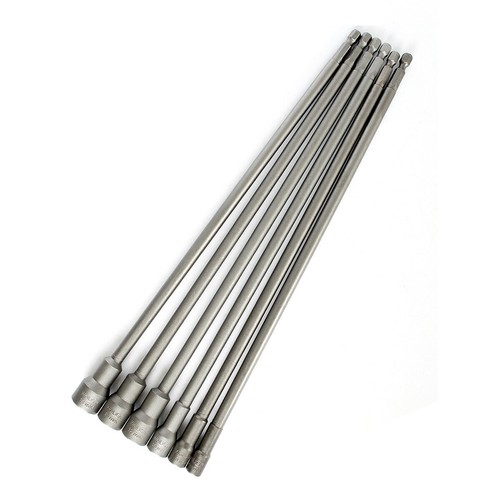 250-350MM Long Magnetic Hex Bit Set 8-14mm Metric Impact Driver Drill Socket Nut - Picture 5 of 9