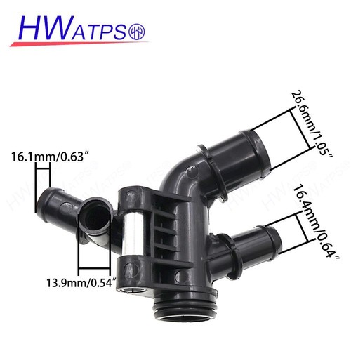 DS7G-8K556-CC Thermostat Housing For FORD MONDEO CA2 2007-14 FOCUS C-MAX 2015-19 - Picture 2 of 6