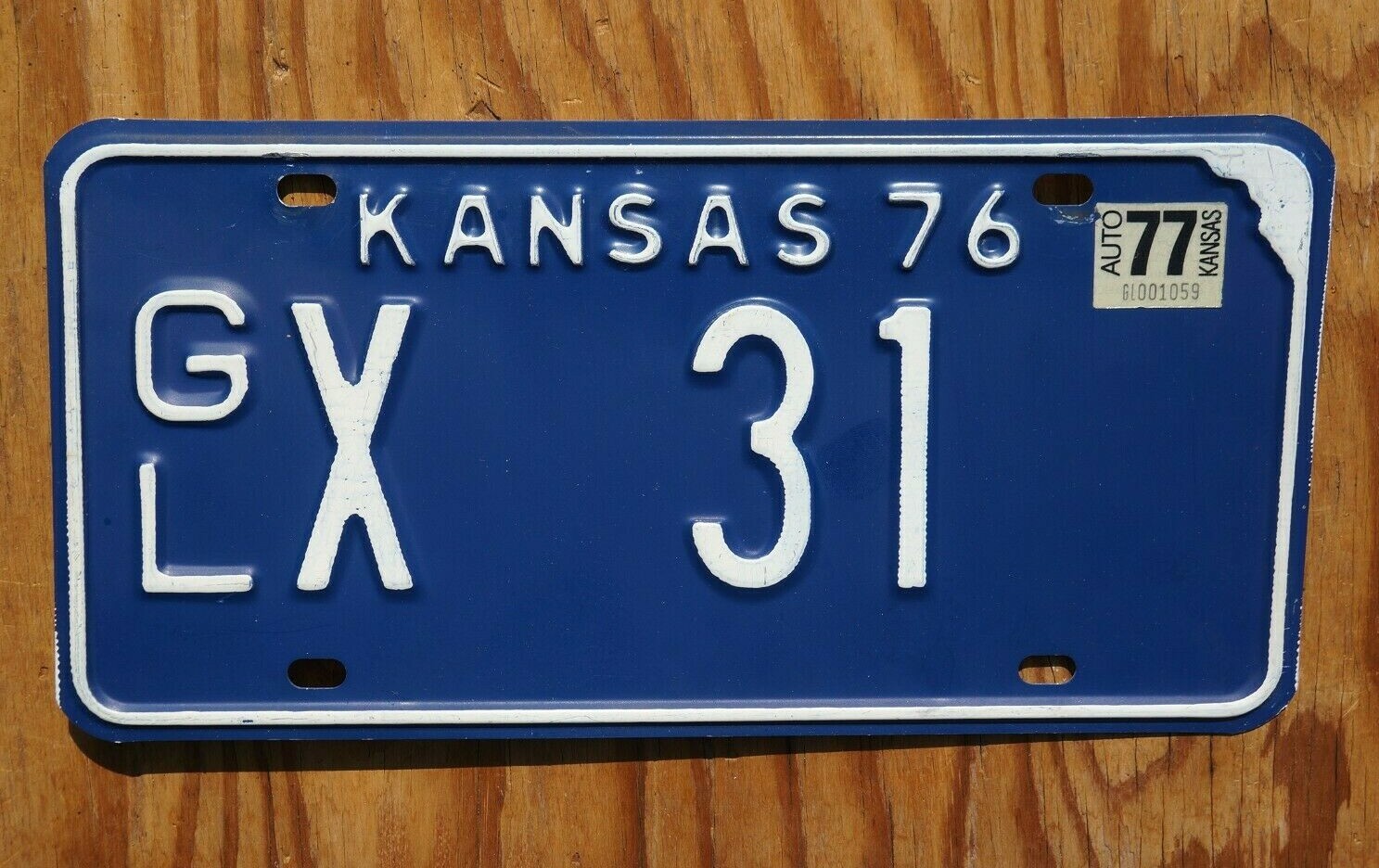 1976 1977 GREELEY COUNTY (105) Kansas License Plate 31 eBay