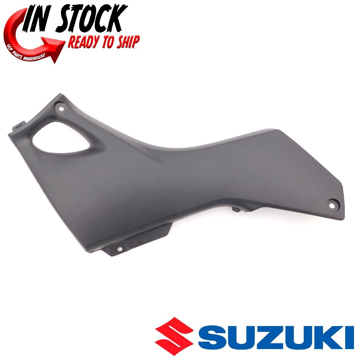 SUZUKI RIGHT SIDE COVER BLACK 03 - 14 OZARK 250 LTF250 2X4 SUZUKI RIGHT SIDE COVER BLACK 03 - 14 OZARK 250 LTF250 2X4