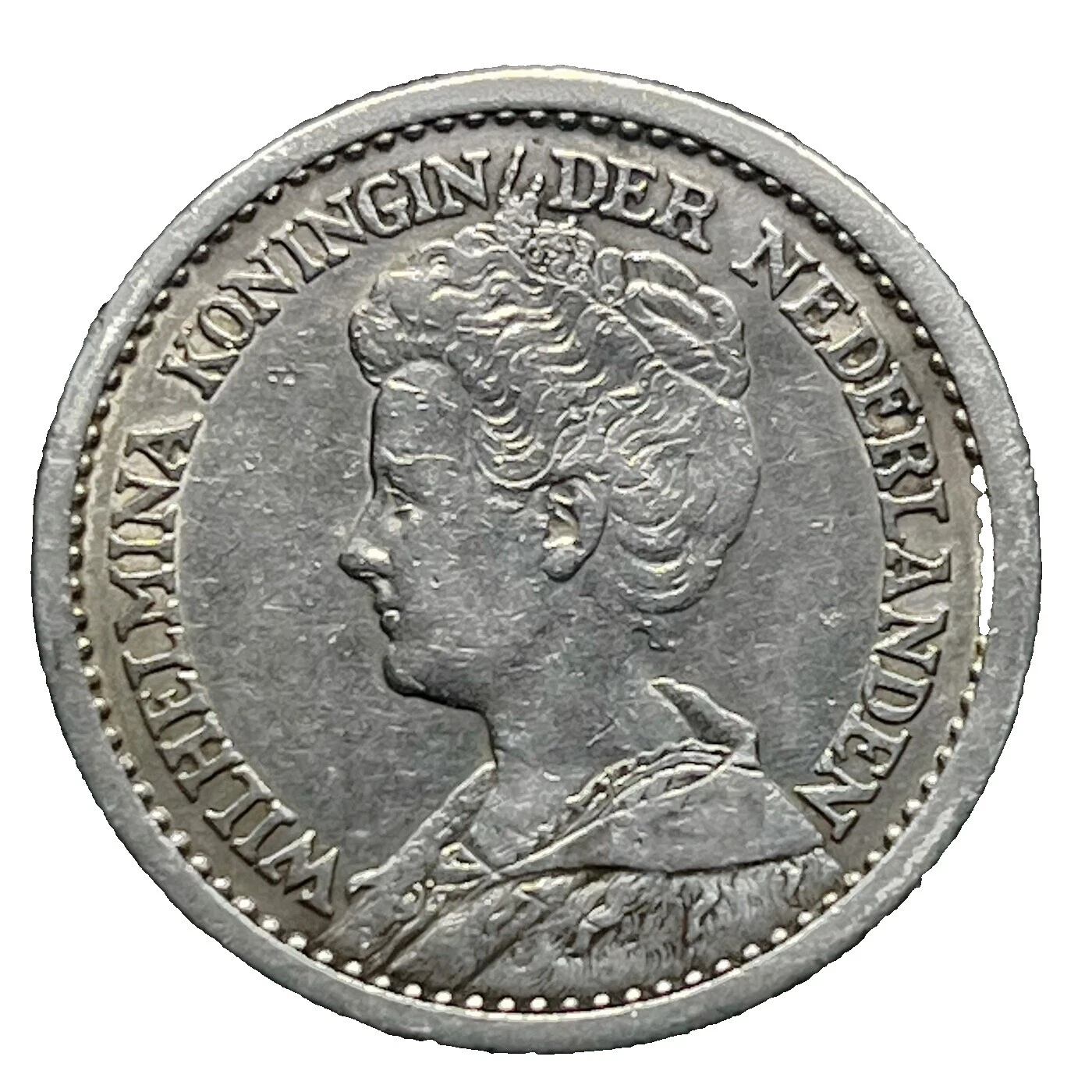 Silver 1912 Year Dutch Coins
