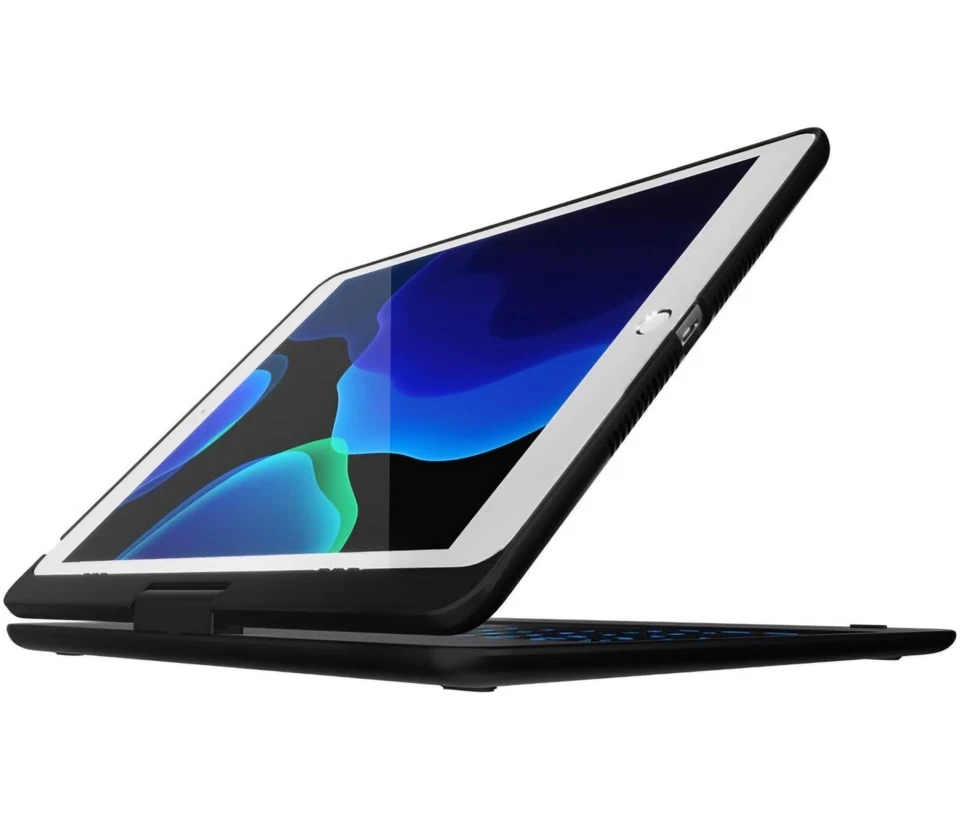 TYPECASE Keyboard Case for iPad 9.7 Inch All in One 360 Degree, Black - Image 3 of 4