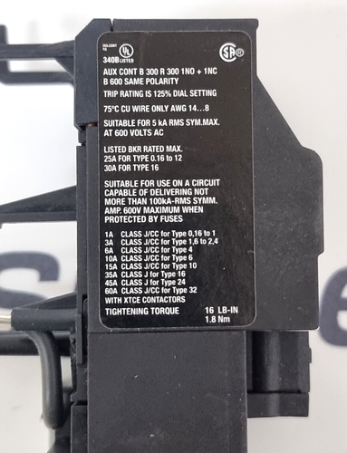 EATON XTOB024CC1 Thermal Overload Relay (2Pcs in lot) - Picture 5 of 11