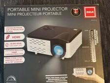 NEW RCA RPJ212-B Portable Mini Projector HDMI 1080P up to 90" Projection Theater