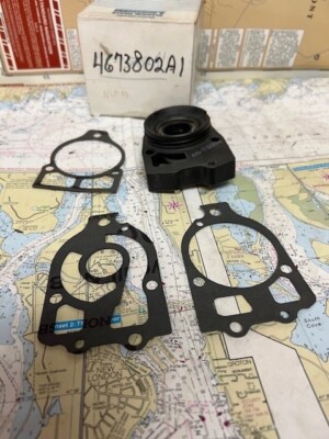 Quicksilver #46-73802A1 Water Pump Base Assembly (Merc. 850 Long).
