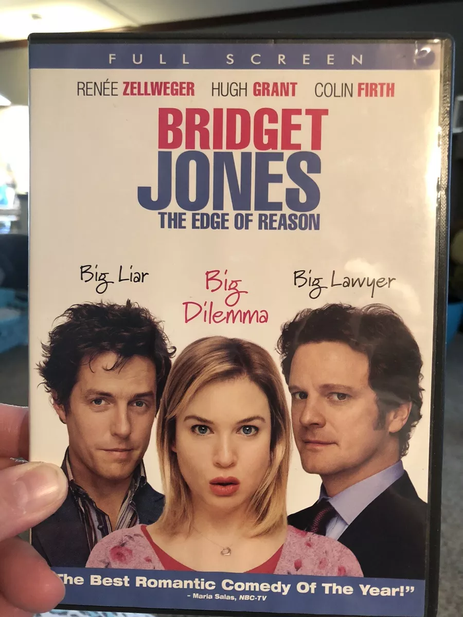 Bridget Jones The Edge of Reason dvd Movie Renee Zellweger Collin Firth  Comedy