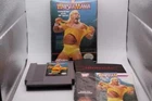 1988 WWF WrestleMania NES Nintendo Entertainment System Complete CIB Hulk Hogan