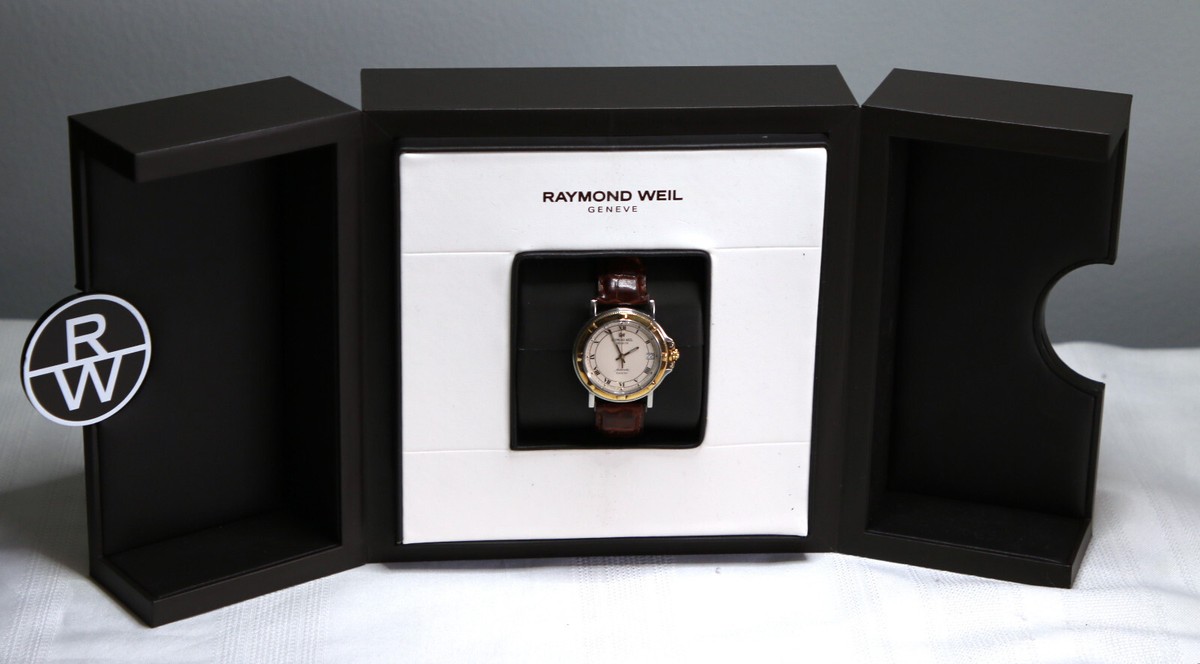 Raymond Weil GENEVE Parsifal 2889 36mm Automatic Watch #2673 | eBay