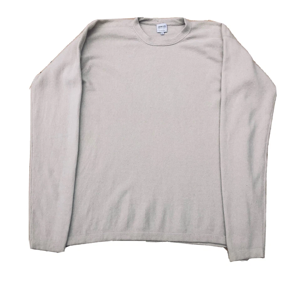 ARMANI Collezioni Mens  Luxury pure cashmere sweater SzL price firm - Image 2 of 4