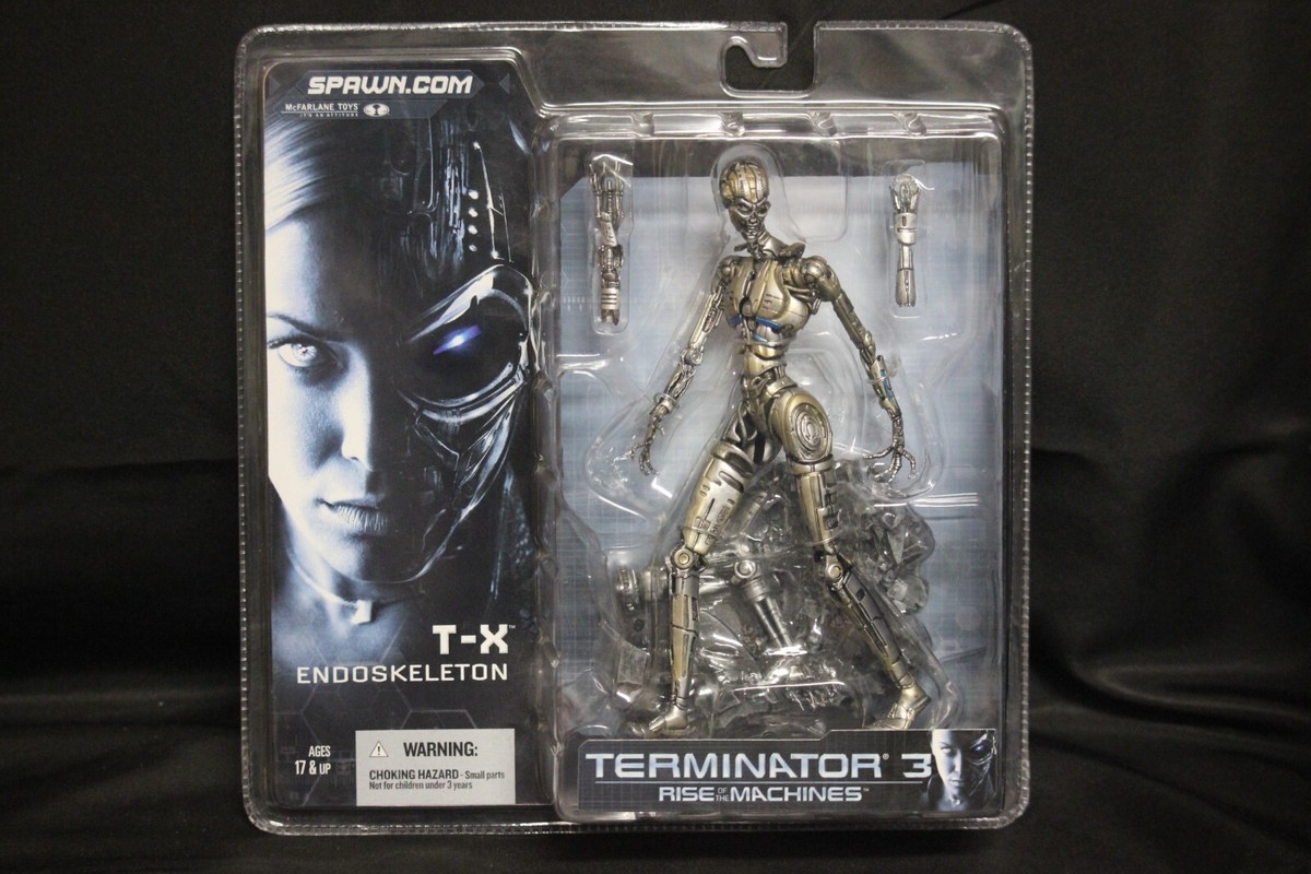 Todd McFarlane Toys 2003 Terminator 3 T-X Endoskeleton | eBay