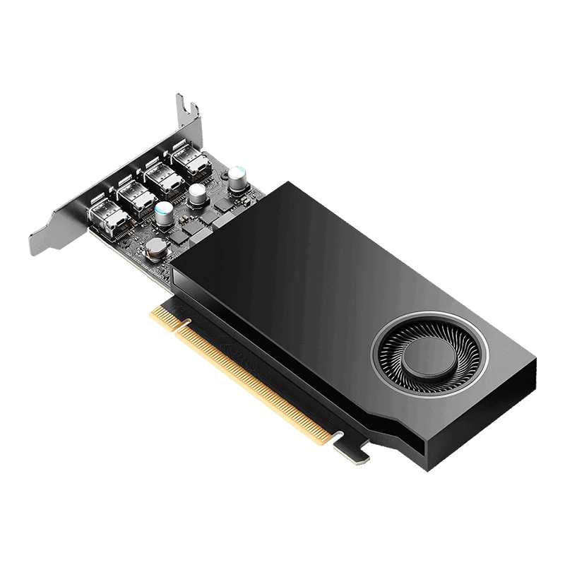 PNY NVIDIA RTX A1000 VCNRTXA1000ATX-PB 8 GB GDDR6 low-profile Graphics Card - Image 3 of 4