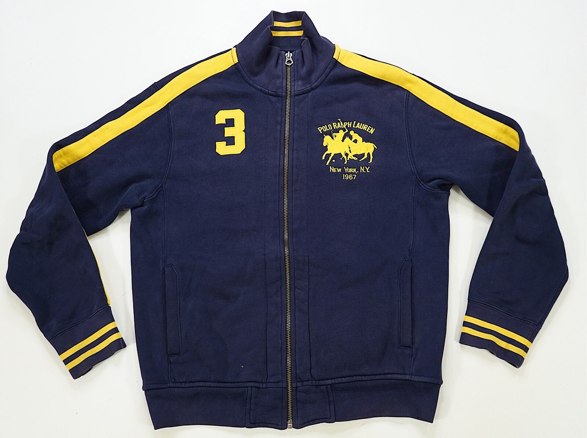 Rare Vintage POLO RALPH LAUREN #3 New York N.Y. Full Zip Rare Vintage POLO RALPH LAUREN #3 New York N.Y. Full Zip