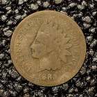 1880 Indian Cent ~ GOOD (GD) Condition ~ COMBINED SHIPPING!
