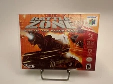 Battle Zone Rise of the Black Dogs - Nintendo 64 N64 Custom Case *NO GAME*