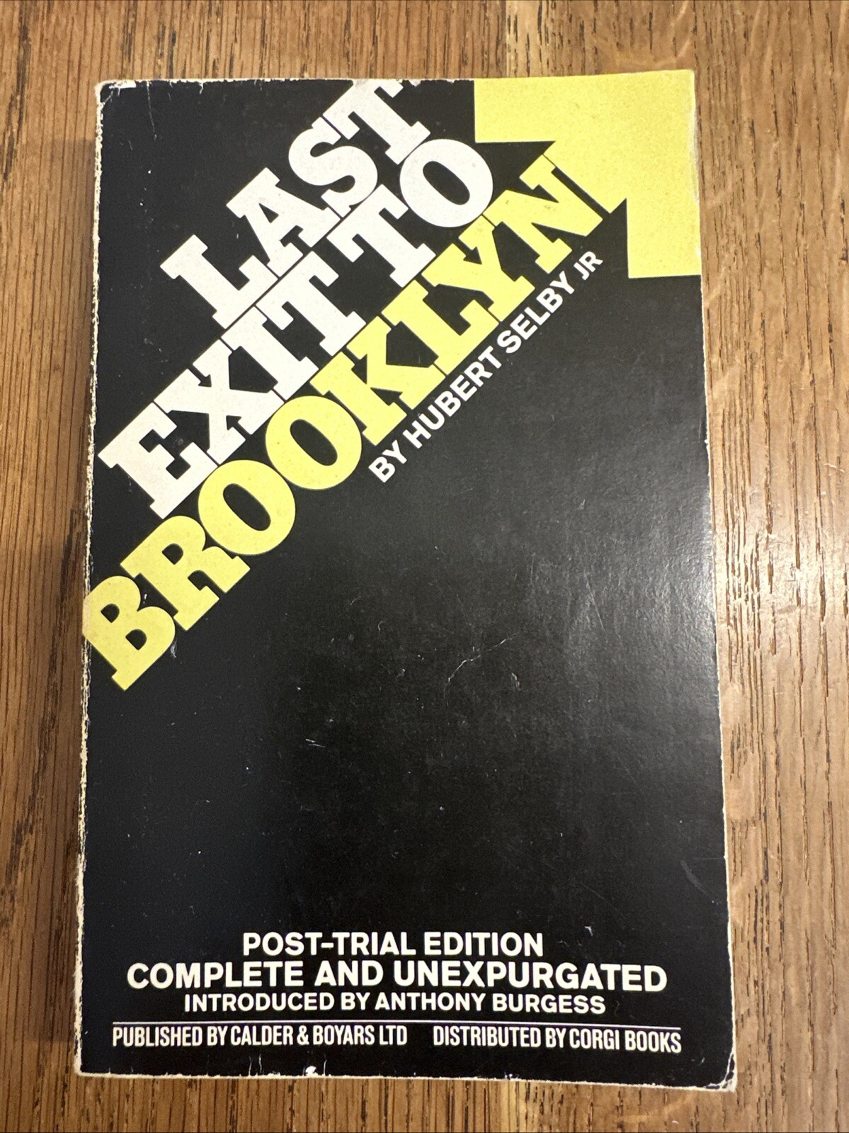 Last Exit to Brooklyn by Hubert Selby Jr 1975 UK Corgi PB - Vintage - VGC