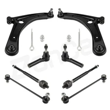 8pc Front Control Arms Sway Bar for 2007-2016 2017 Jeep Patriot Compass Dodge