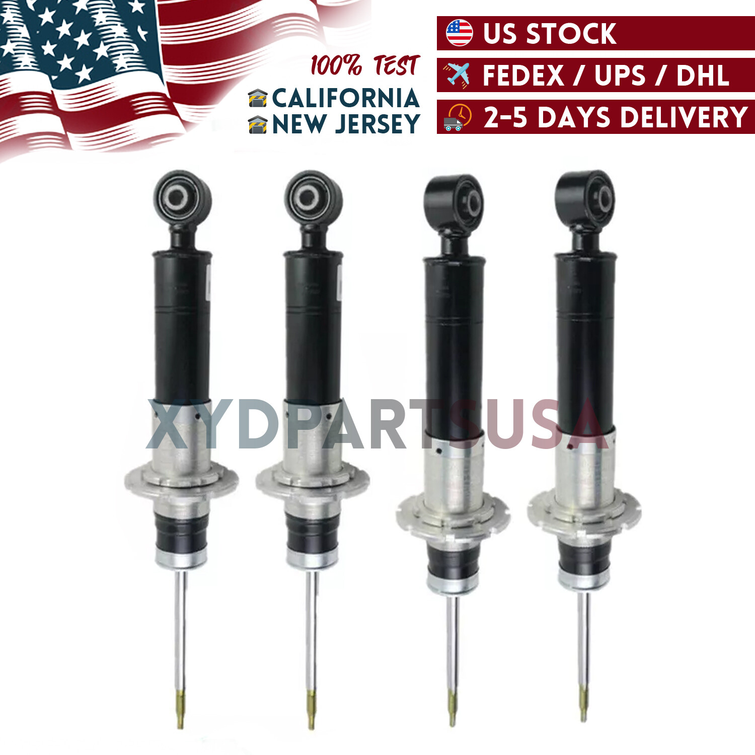 Front Rear Shock Absorbers w/ADS Magnetic Fit Ferrari 458 Italia Spider Speciale