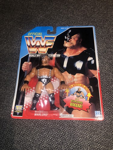 WWF Hasbro Warlord MOC Carded Mint...