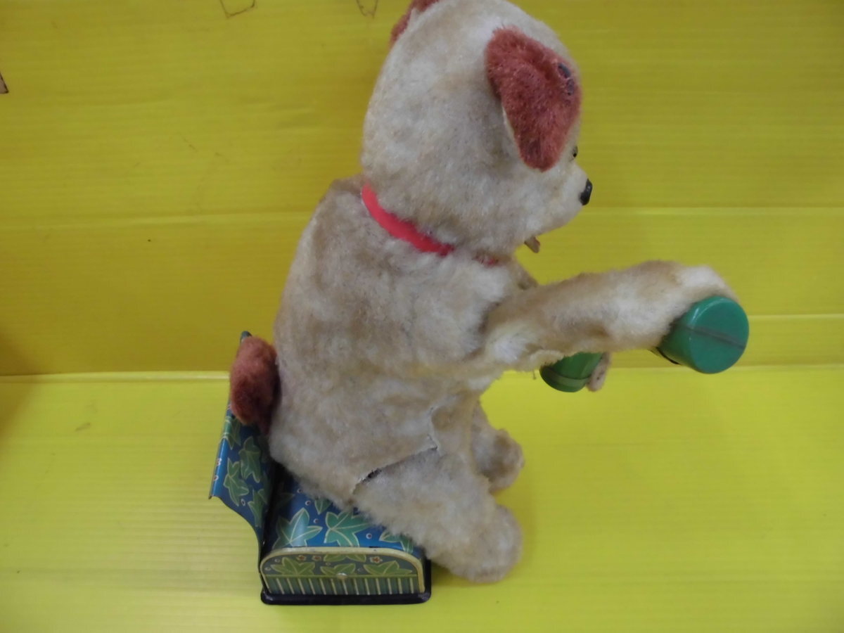 ALPS Tin Toy PICNIC BEAR IT DRINKS Electric W/BOX F/S FEDEX ALPS Tin Toy PICNIC BEAR IT DRINKS Electric W/BOX F/S FEDEX