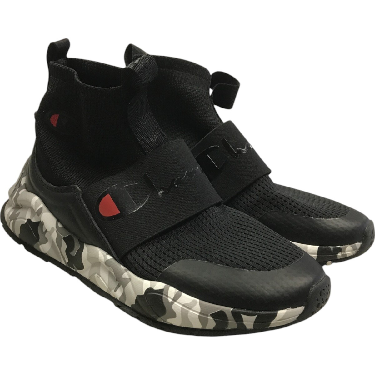 Champion Rally Pro Fashion Sneakers Womens size Black Camouflage