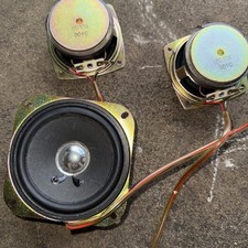Set of 3 10w Mini 3" HiFi Full Range Speaker 8 Ohm Anti-Magnetic Audio 2.0 Home