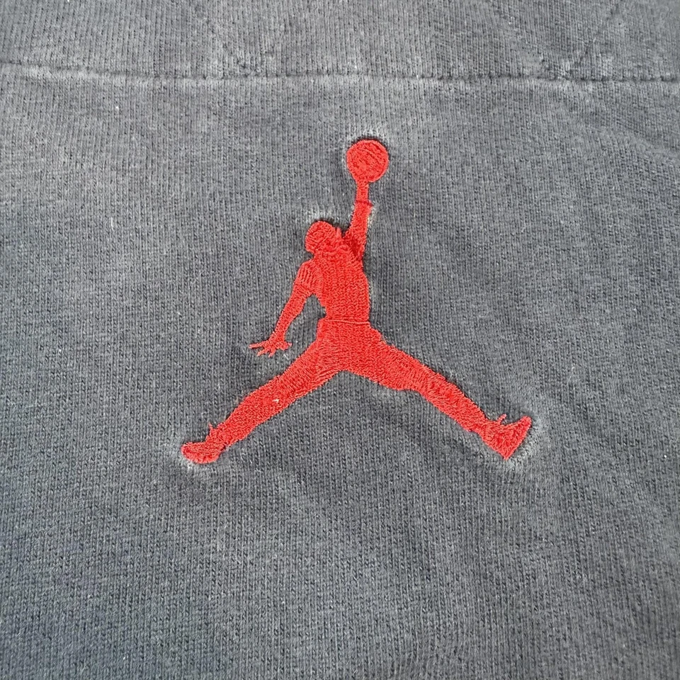 Camisa Jordan Para Hombres 3XLT Azul Marino Rugby Polo Jumpman Logo 23 Parche 3XL Alto Foto 3 de 4