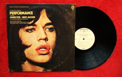 MICK JAGGER   PERFORMANCE SOUNDTRACK  1970 WHITE LABEL PROMO  THE ROLLING STONES