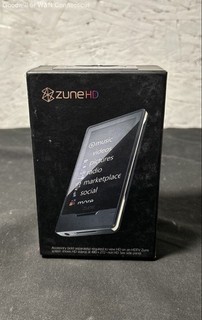 Microsoft Zune HD 16GB Black Digital Media Player Untested With Box
