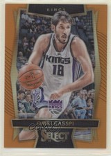 2016-17 Panini Select Concourse Orange Prizm /60 Omri Casspi #47 03xg