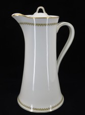 Theodore Haviland Limoges France Teapot Coffee Pot Tiny Yellow Flower Trim