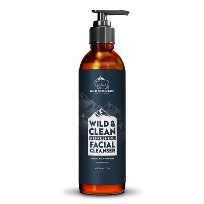 Wild Mountain 'Wild & Clean  Refreshing Facial Cleanser For Men - Skin Bright...