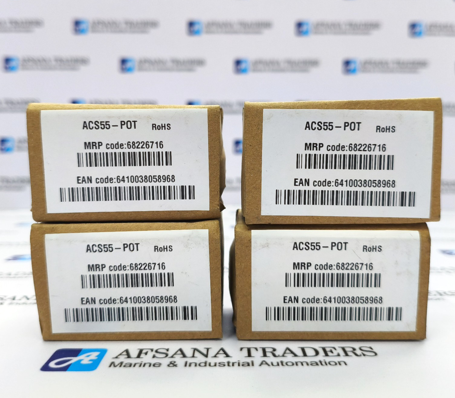 LOT OF 4X ABB ACS55-POT POTENTIOMETER
