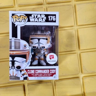 Funko Pop! Star Wars Clone Commander Cody Vinyl Figure #176 Walgreens Exc. E11