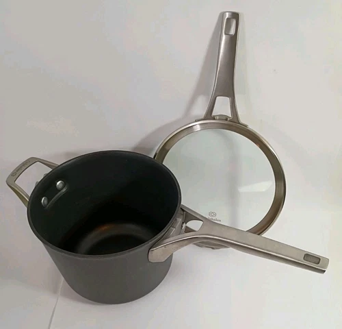 Calphalon Premier Sauce Pan Hard-Anodized Nonstick 87045, 4.5Qt WITH LID