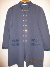 St John Evening by Marie Gray Size 10 Blue Sweater SEE DETAILS