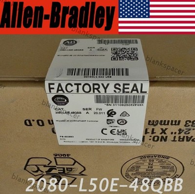 Brand New AB 2080-L50E-48QBB Micro850 48 I/O EtherNet/IP Controller PLC 1PC US