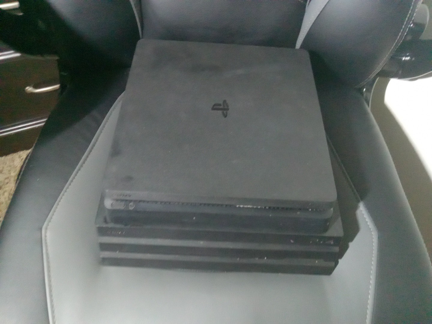 Sony PlayStation 4 Pro 2TB Black Video Game Console And A Min With 1TB