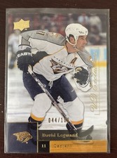 09-10 Upper Deck Exclusives David Legwand 44/100 Nashville Predators 