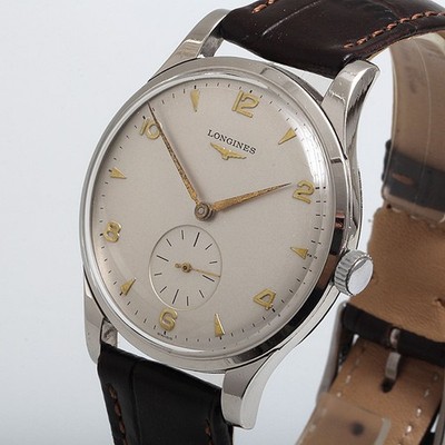 Longines Oversize Luxury Antique Men's Watch from 1952 - Calibre 12.68Z - 37.5mm
