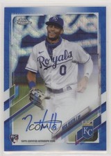 2021 Topps Chrome Rookie Blue Wave Refractor 78/150 Nick Heath #RA-NH Auto s3g