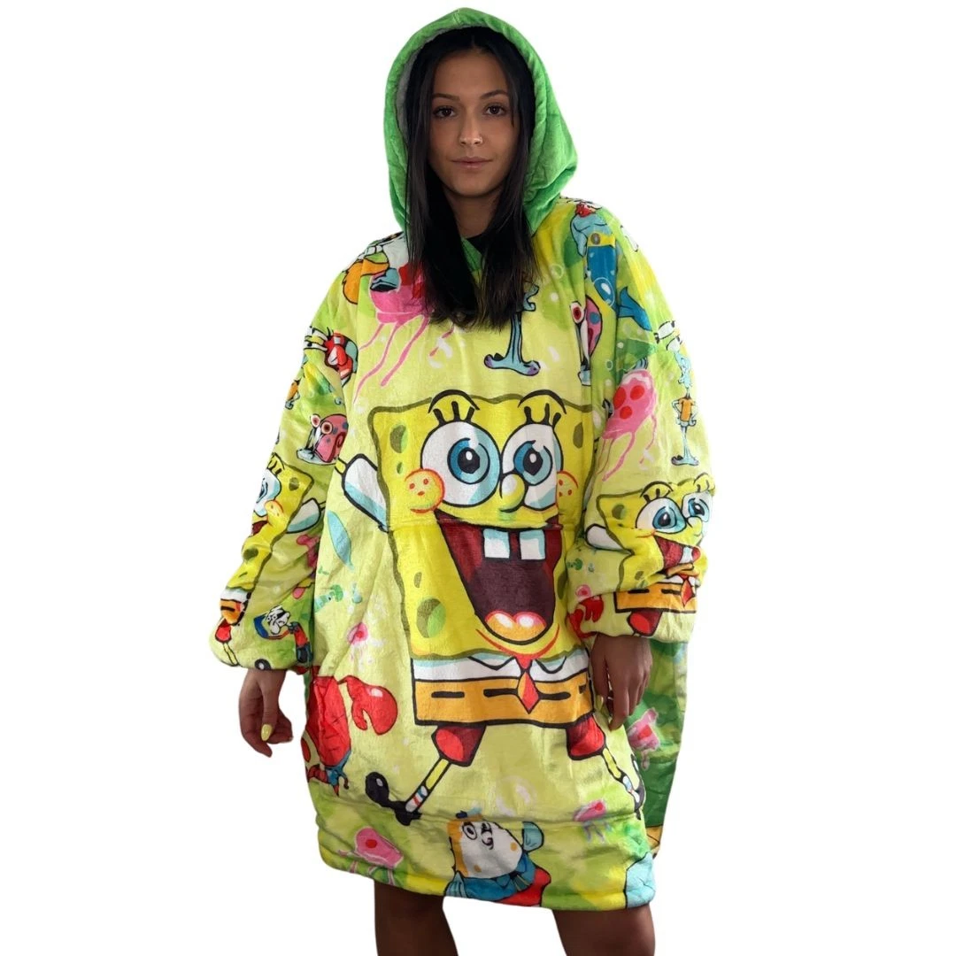 SpongeBob Oversized Blanket Hoodie