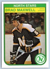 BRAD MAXWELL 1982-83 O-PEE-CHEE NHL HOCKEY 82-83 #168 NRMINT+       26714