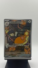 Team Rocket's Raticate 202/182 Illustration Rare Destined Rivals Pokemon Holo NM