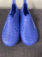 Speedo Kids Water Shoes Soft Rubber Kids Size XL 11/12 Royal Blue