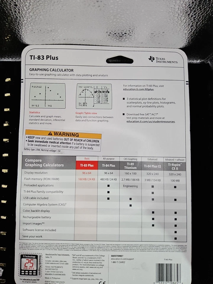 TEXAS INSTRUMENTS TI-83 PLUS  - Image 2 of 2