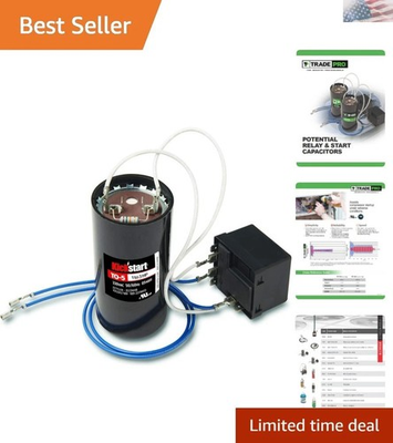 #ad Mechanical Relay Kickstart Hard Start Device for Efficient Refrigeration Systems $105.59