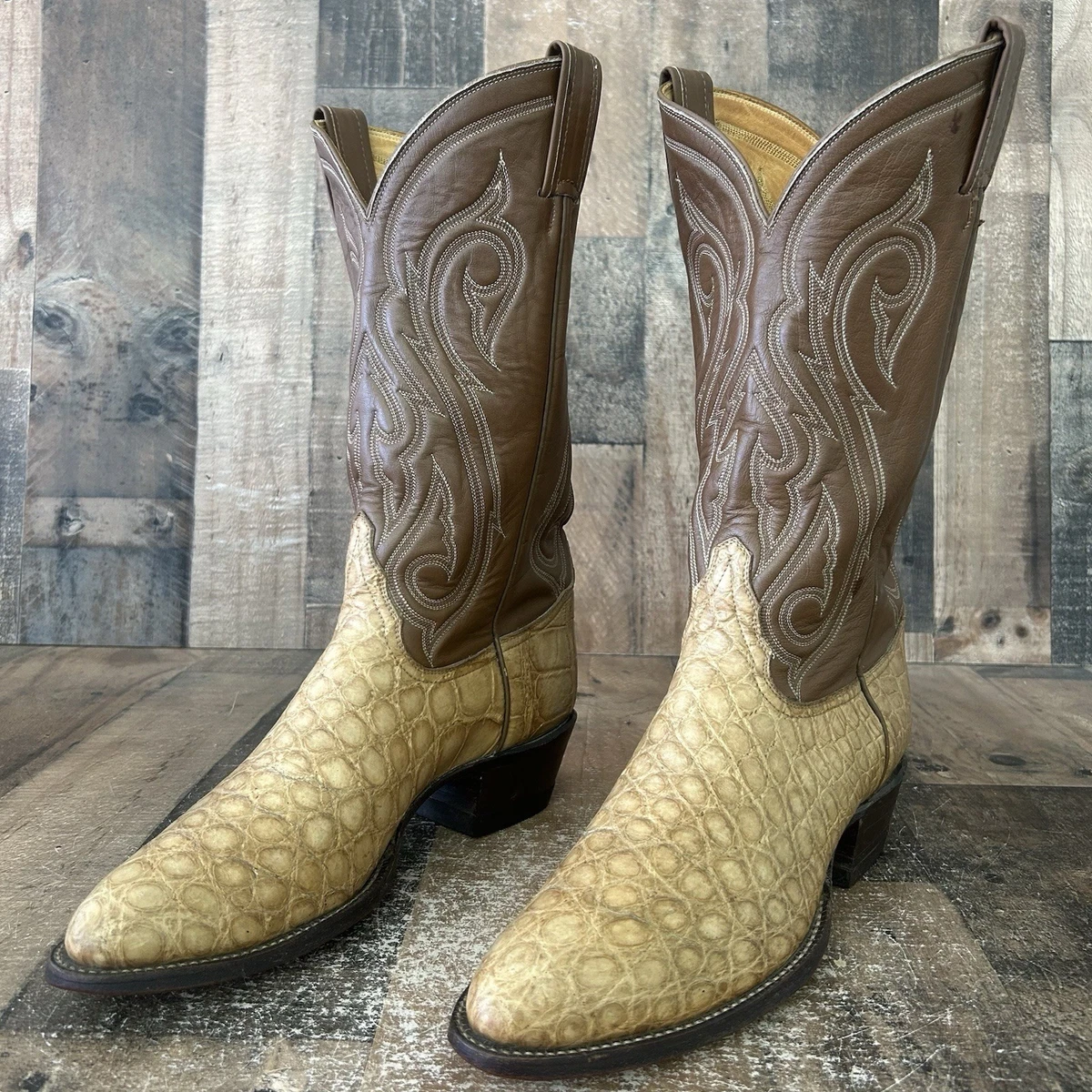 vintage tony lama boots products for sale | eBay